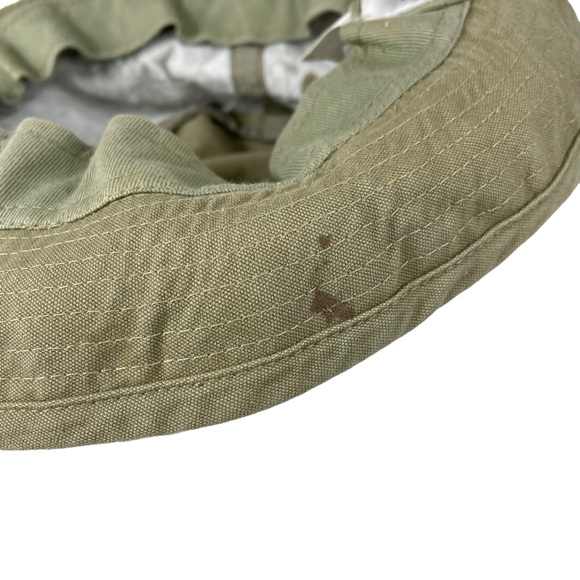 Vintage Disney Parks Mickey Mouse Embroidered Bucket Sun Hat Cap Spell Out OSFA - Picture 14 of 14